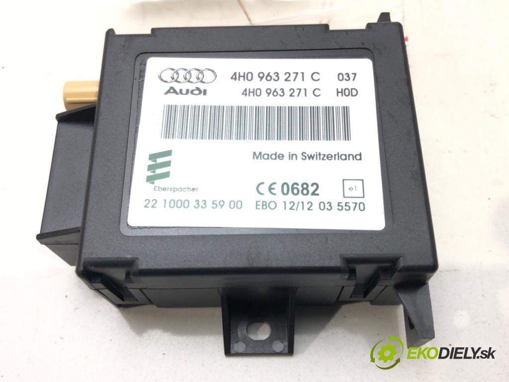 AUDI A6 C7 (4G2, 4GC) 2010 - 2018    3.0 TDI 150 kW [204 KM] olej napędowy 2010 - 2018  modul Webasto 4H0963271C