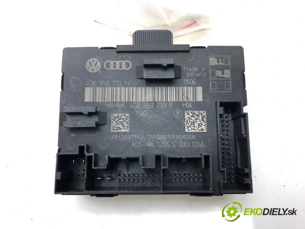 AUDI A6 C7 (4G2, 4GC) 2010 - 2018    3.0 TDI 150 kW [204 KM] olej napędowy 2010 - 2018  Modul Riadiaca jednotka Dvere predný VLAK: 4G8959793H
