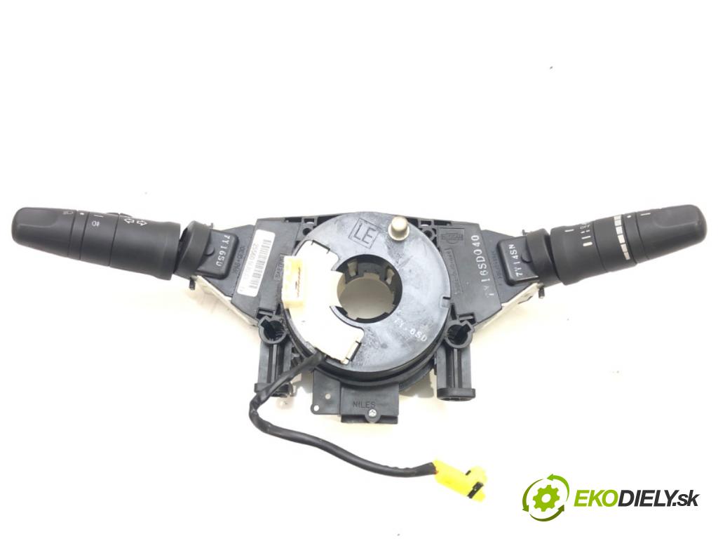 NISSAN MICRA III (K12) 2002 - 2010    1.2 16V 59 kW [80 KM] benzyna 2003 - 2010  Prepínač kombinovaný 255609U03D (Prepínače, spínače, tlačidlá a ovládače kúrenia)
