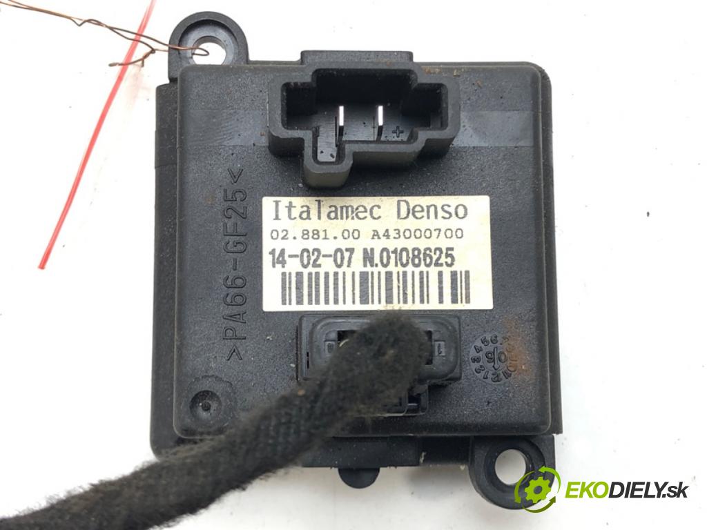 CITROEN C4 PICASSO I nadwozie wielkoprzestrzenne (MPV) (UD_) 2006 - 2015    2.0 HDi 138 100 kW [136 KM] olej napędowy 2006 - 2  Odpor, rezistor kúrenia vzduchu A43000700 (Odpory (rezistory) kúrenia)