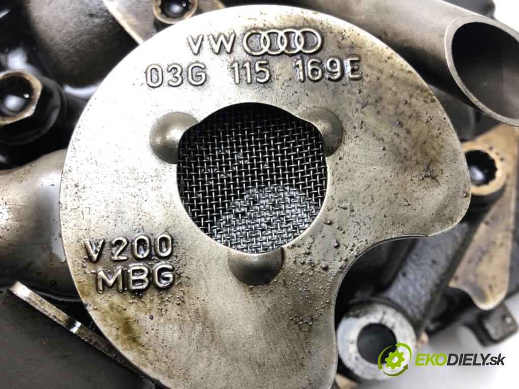 VW PASSAT B6 Variant (3C5) 2005 - 2011    2.0 TDI 103 kW [140 KM] olej napędowy 2005 - 2009  Pumpa oleja 03G115105H (Olejové pumpy)