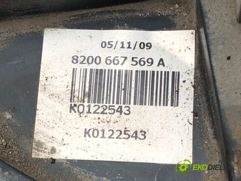 RENAULT CLIO III Grandtour (KR0/1_) 2007 - 2022    1.2 16V (KR0P) 74 kW [101 KM] benzyna 2007 - 2012  Držiak Uchytenie kolesa ZÁLOHOVANIE: 8200667569A 8200269378E (Ostatné)