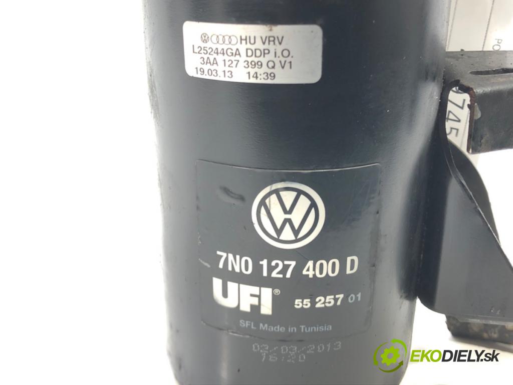 VW PASSAT B7 Variant (365) 2010 - 2015    2.0 TDI 103 kW [140 KM] olej napędowy 2010 - 2014  Obal filtra paliva 7N0127400D (Obaly filtrov paliva)