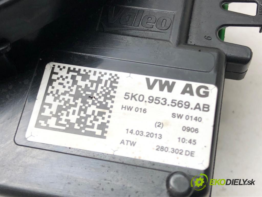 VW PASSAT B7 Variant (365) 2010 - 2015    2.0 TDI 103 kW [140 KM] olej napędowy 2010 - 2014  kroužek slimák airbag 5K0953569AB (Airbagy)