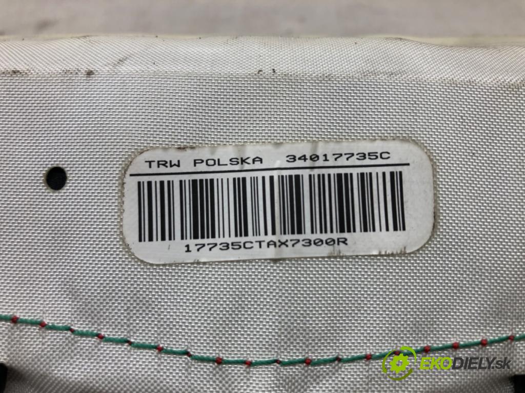 FIAT BRAVO II (198_) 2006 - 2022    1.9 D Multijet (198AXC1B) 110 kW [150 KM] olej nap  AirBag spolujazdca 00517511870 (Airbagy)
