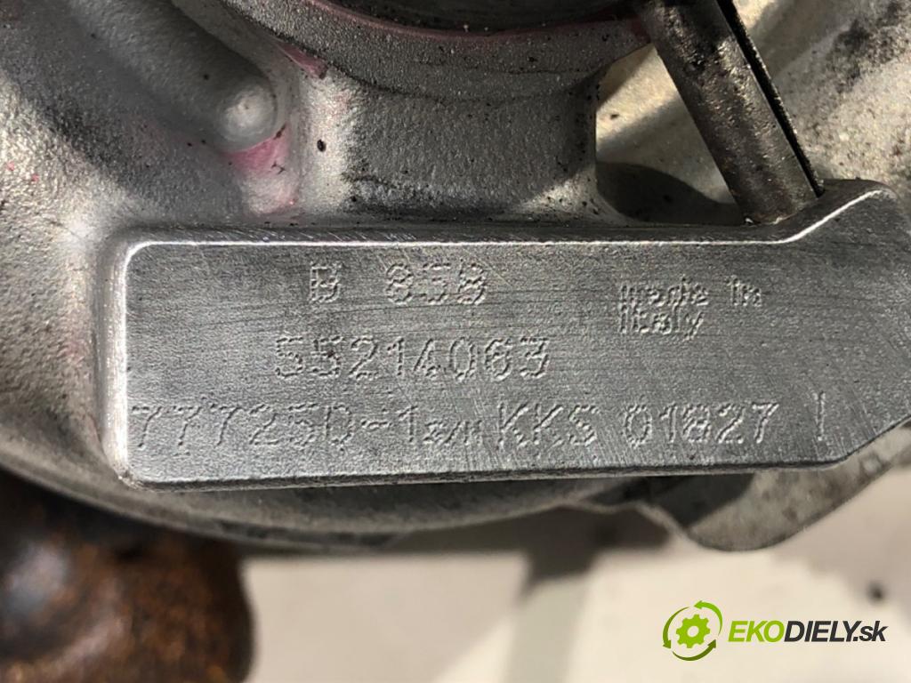 FIAT BRAVO II (198_) 2006 - 2022    1.9 D Multijet (198AXC1B) 110 kW [150 KM] olej nap  Turbodúchadlo,turbo 55214063 (Turbodúchadlá (kompletné))