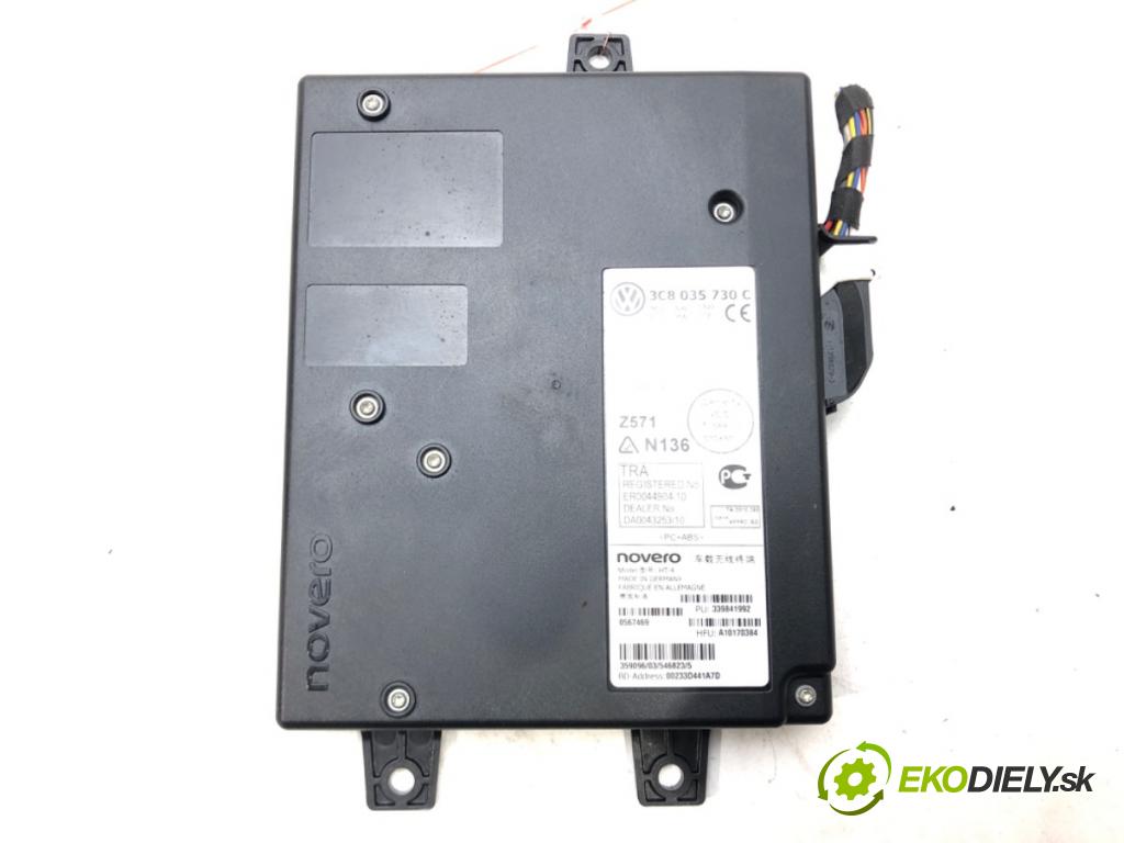 VW PASSAT B7 Variant (365) 2010 - 2015    2.0 TDI 103 kW [140 KM] olej napędowy 2010 - 2014  modul BLUETOOTH 3C8035730C (Ostatní)