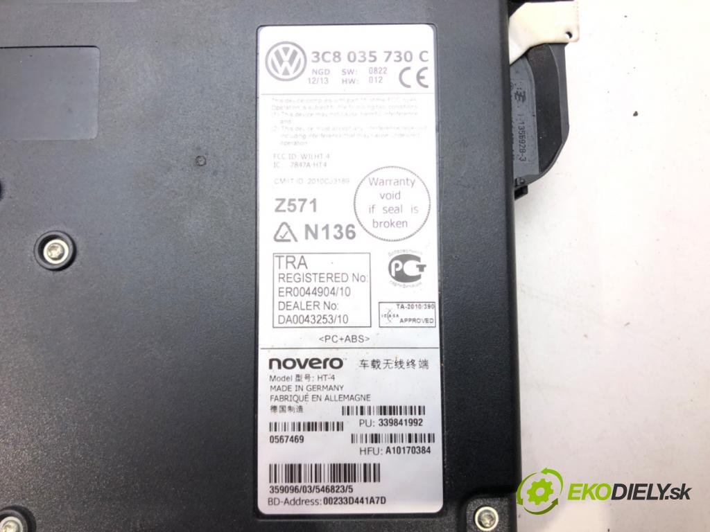 VW PASSAT B7 Variant (365) 2010 - 2015    2.0 TDI 103 kW [140 KM] olej napędowy 2010 - 2014  modul BLUETOOTH 3C8035730C (Ostatní)