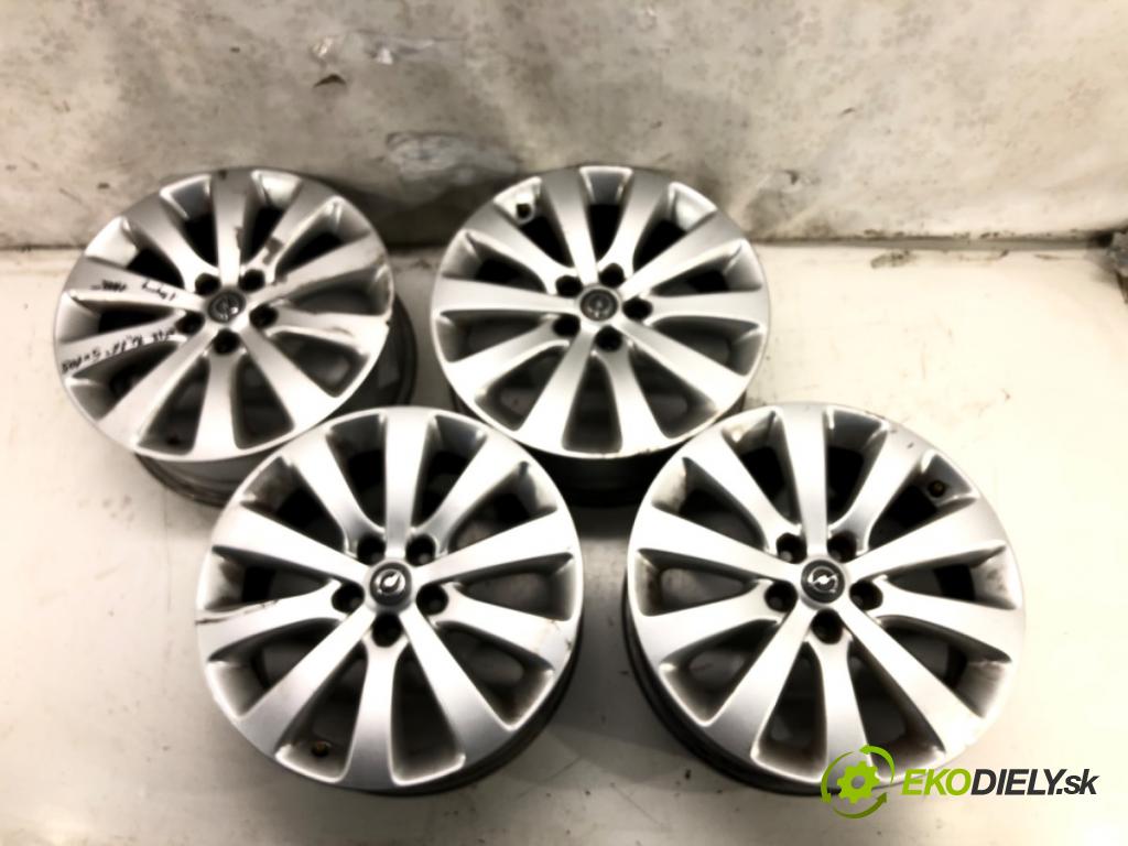 OPEL ASTRA J (P10) 2009 - 2015    ---  disky hliníkové 17 7J 5X105 ET42 stred CENTR. 56,6