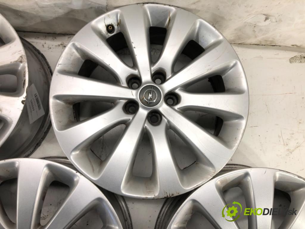 OPEL ASTRA J (P10) 2009 - 2015    ---  disky hliníkové 17 7J 5X105 ET42 stred CENTR. 56,6
