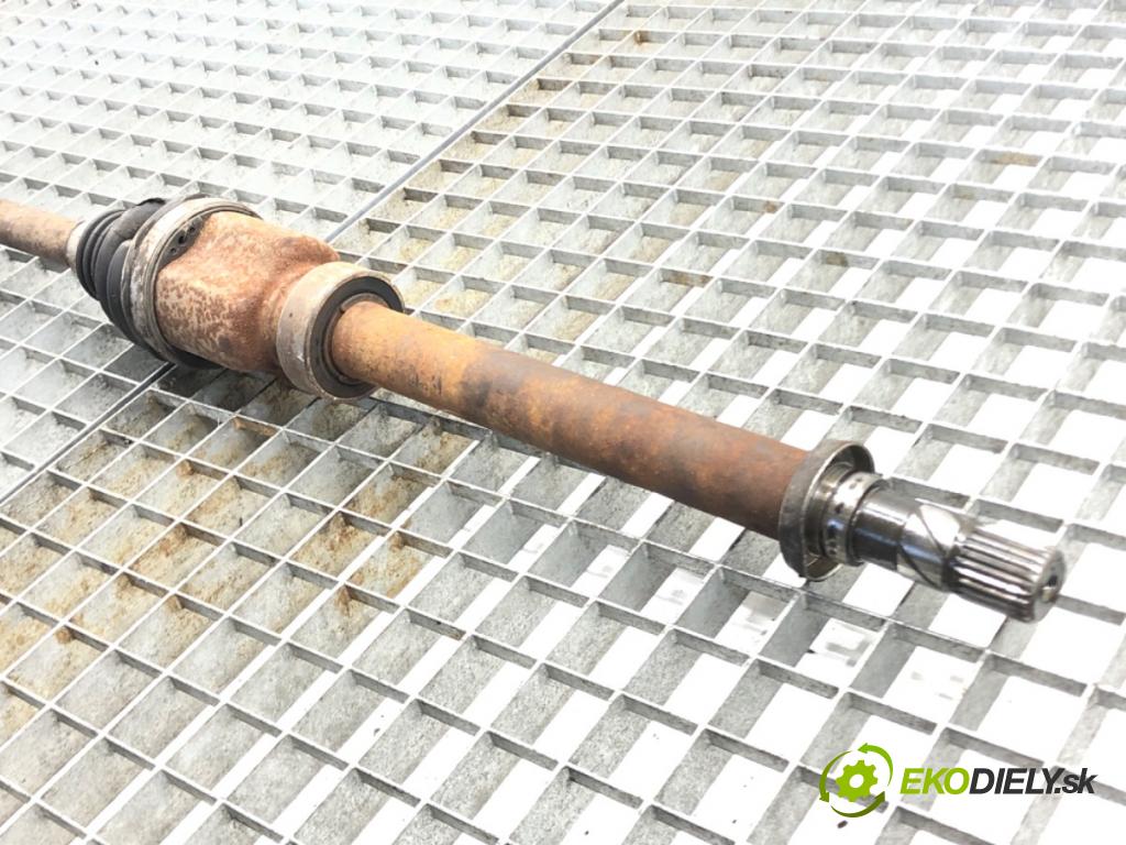 RENAULT MEGANE III liftback (BZ0/1_, B3_) 2008 - 2022    1.2 TCe (BZ2B, BZ11) 85 kW [116 KM] benzyna 2012 -  Poloos pravá  (Poloosy)