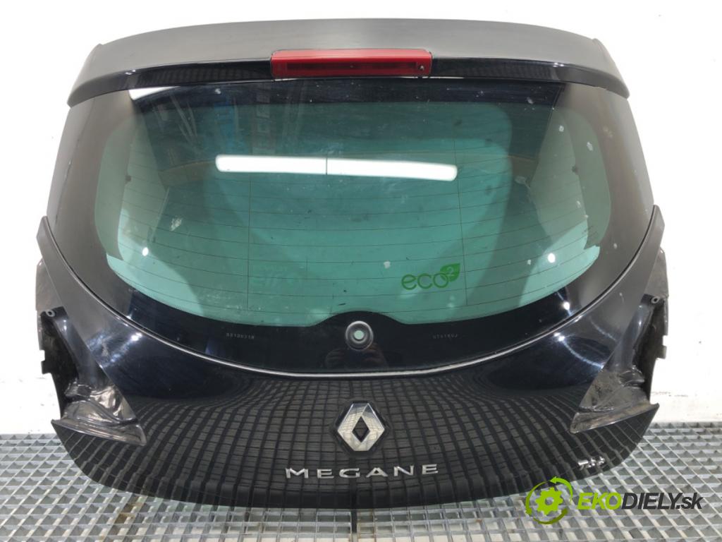 RENAULT MEGANE III liftback (BZ0/1_, B3_) 2008 - 2022    1.2 TCe (BZ2B, BZ11) 85 kW [116 KM] benzyna 2012 -  zadní část kapota  (Zadní kapoty)