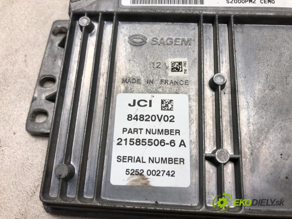PEUGEOT 407 SW (6E_) 2004 - 2011    1.8 85 kW [116 KM] benzyna 2004 - 2005  riadiaca jednotka Motor 9659562080 (Riadiace jednotky)