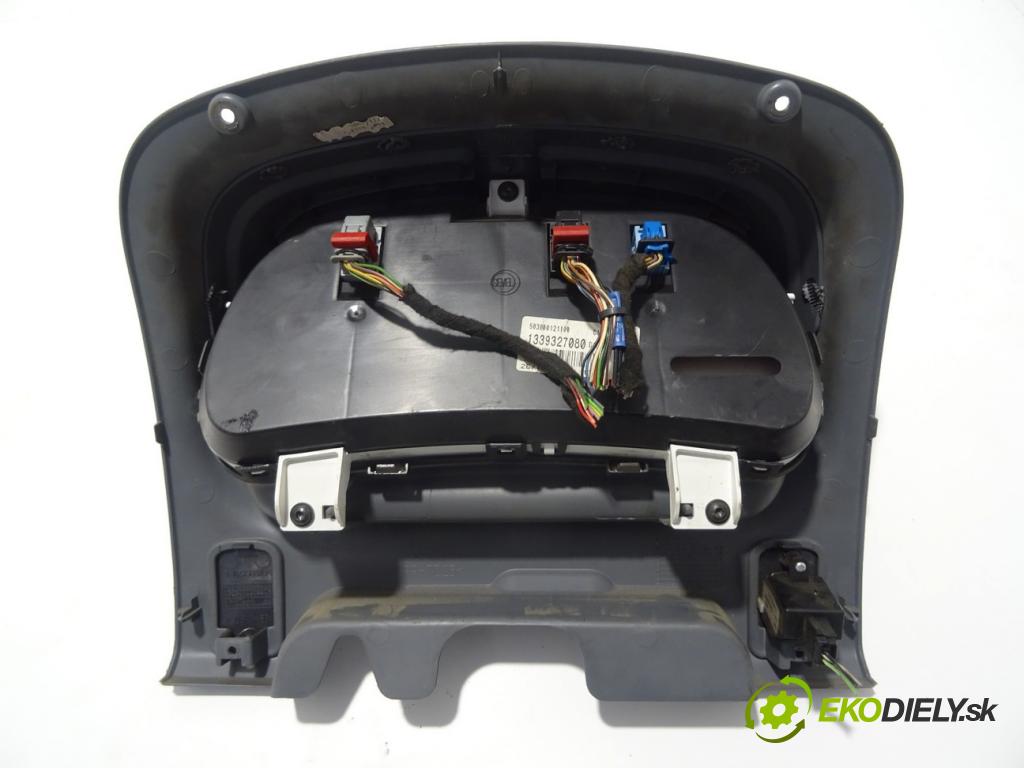 FIAT DUCATO Skrzynia (244_) 2002 - 2022    2.3 JTD 81 kW [110 KM] olej napędowy 2002 - 2022  Prístrojovka 1339327080 (Prístrojové dosky, displeje)