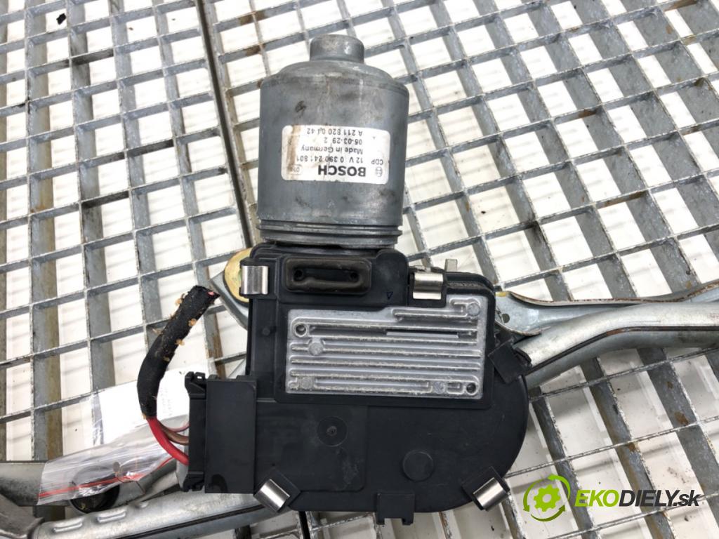 MERCEDES-BENZ CLS (C219) 2004 - 2011    CLS 350 (219.356) 200 kW [272 KM] benzyna 2004 - 2  Mechanizmus stieračov predný 2198200142 (Motorčeky stieračov predné)