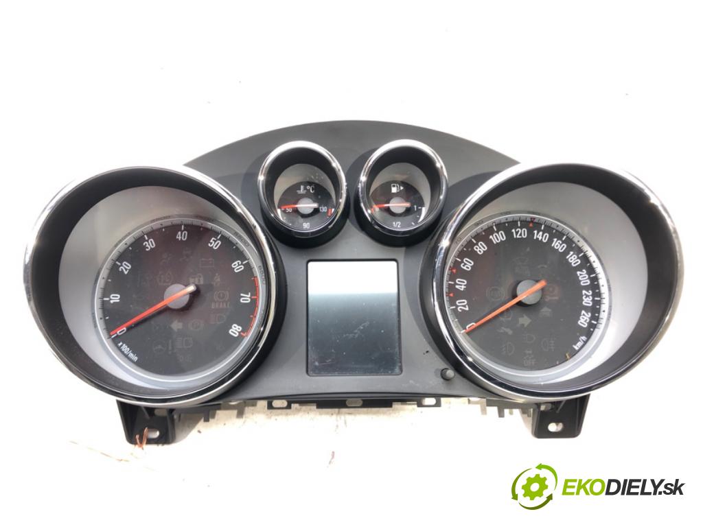 OPEL ASTRA J (P10) 2009 - 2015    1.4 Turbo (68) 103 kW [140 KM] benzyna 2009 - 2015  Prístrojovka 13355674 (Prístrojové dosky, displeje)