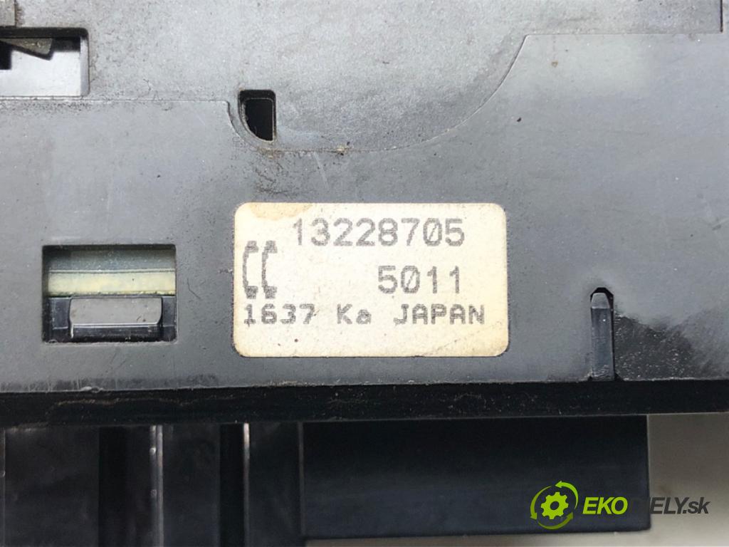 OPEL ZAFIRA / ZAFIRA FAMILY B (A05) 2005 - 2019    1.8 (M75) 103 kW [140 KM] benzyna 2005 - 2015  Prepínač okien 13228705 (Prepínače, spínače, tlačidlá a ovládače kúrenia)