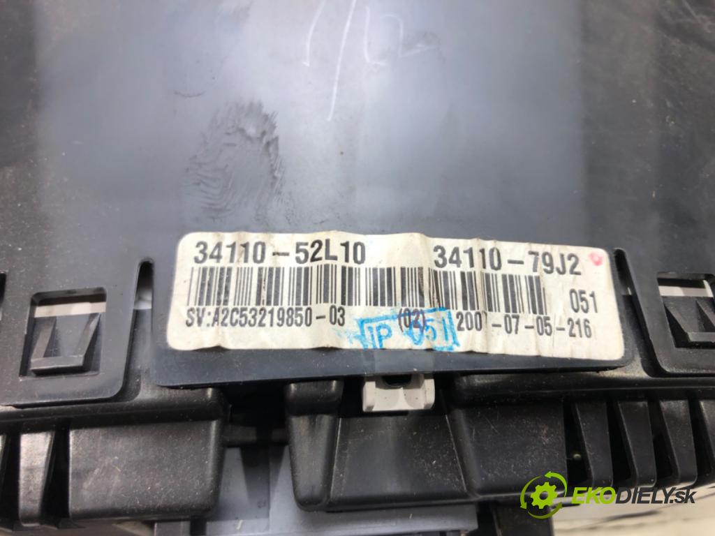 SUZUKI SX4 (EY, GY) 2006 - 2022    1.6 VVT (RW 416) 79 kW [107 KM] benzyna 2006 - 202  Prístrojovka 34110-52L10 (Prístrojové dosky, displeje)