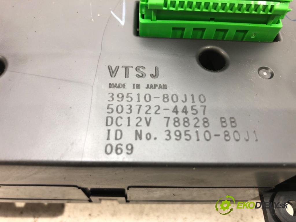 SUZUKI SX4 (EY, GY) 2006 - 2022    1.6 VVT (RW 416) 79 kW [107 KM] benzyna 2006 - 202  Panel ovládaní topení klimatizace 39510-80J10