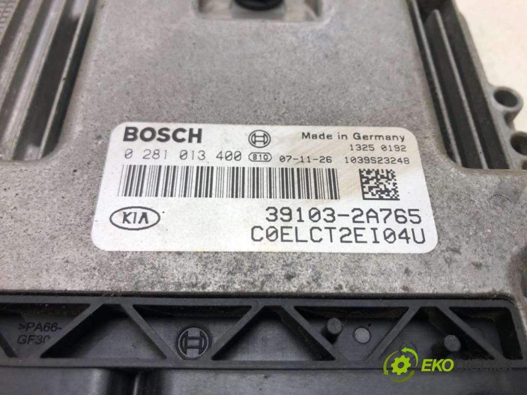 KIA CEED SW (ED) 2007 - 2012    1.6 CRDi 90 66 kW [90 KM] olej napędowy 2007 - 201  riadiaca jednotka Motor 39103-2A765 (Riadiace jednotky)
