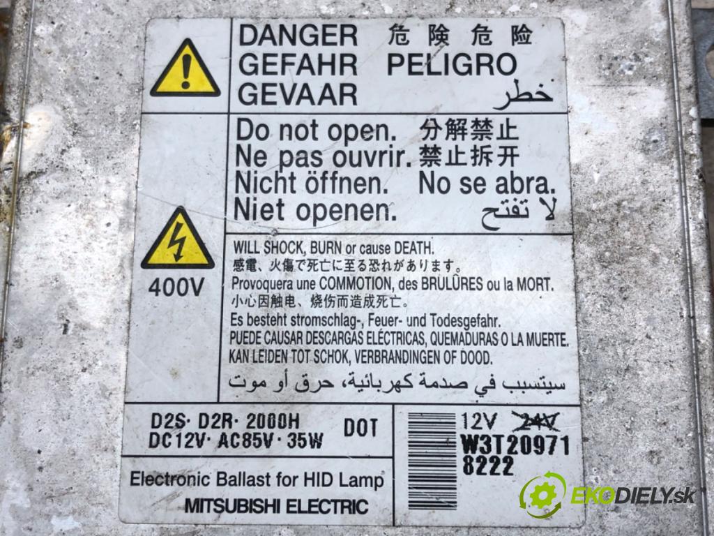 MITSUBISHI OUTLANDER III (GG_W, GF_W, ZJ, ZL, ZK) 2010 - 2022    2.0 (GF7W) 110 kW [150 KM] benzyna 2012 - 2022  Menič XENON W3T20971 (Riadiace jednotky xenónu)