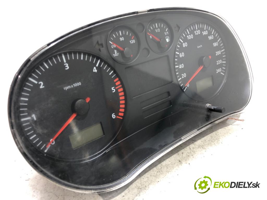 SEAT LEON (1M1) 1999 - 2006    1.9 TDI 66 kW [90 KM] olej napędowy 1999 - 2006  Prístrojovka 1M0920800C (Prístrojové dosky, displeje)