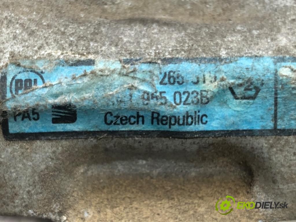 SEAT LEON (1M1) 1999 - 2006    1.9 TDI 66 kW [90 KM] olej napędowy 1999 - 2006  Mechanizmus stieračov predný 1j0955325A (Motorčeky stieračov predné)
