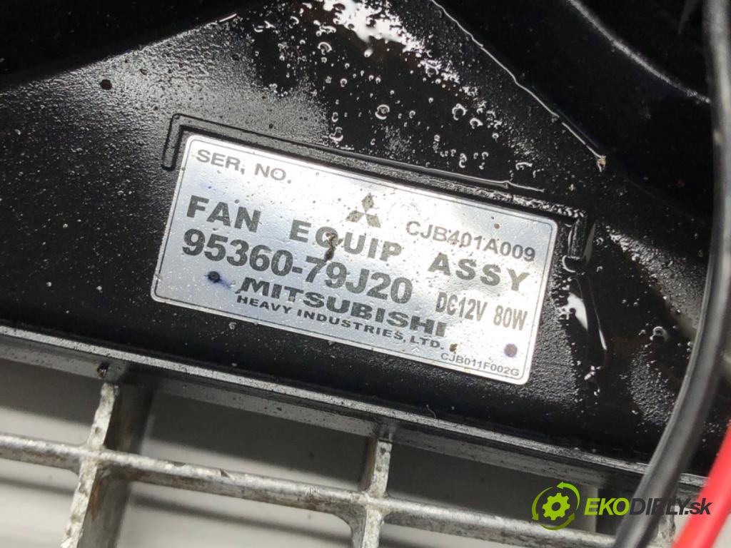 SUZUKI SX4 (EY, GY) 2006 - 2022    1.6 VVT (RW 416) 88 kW [120 KM] benzyna 2009 - 202  ventilátor klimatizace 95360-79J20 (Ventilátory chladičů klimatizace)