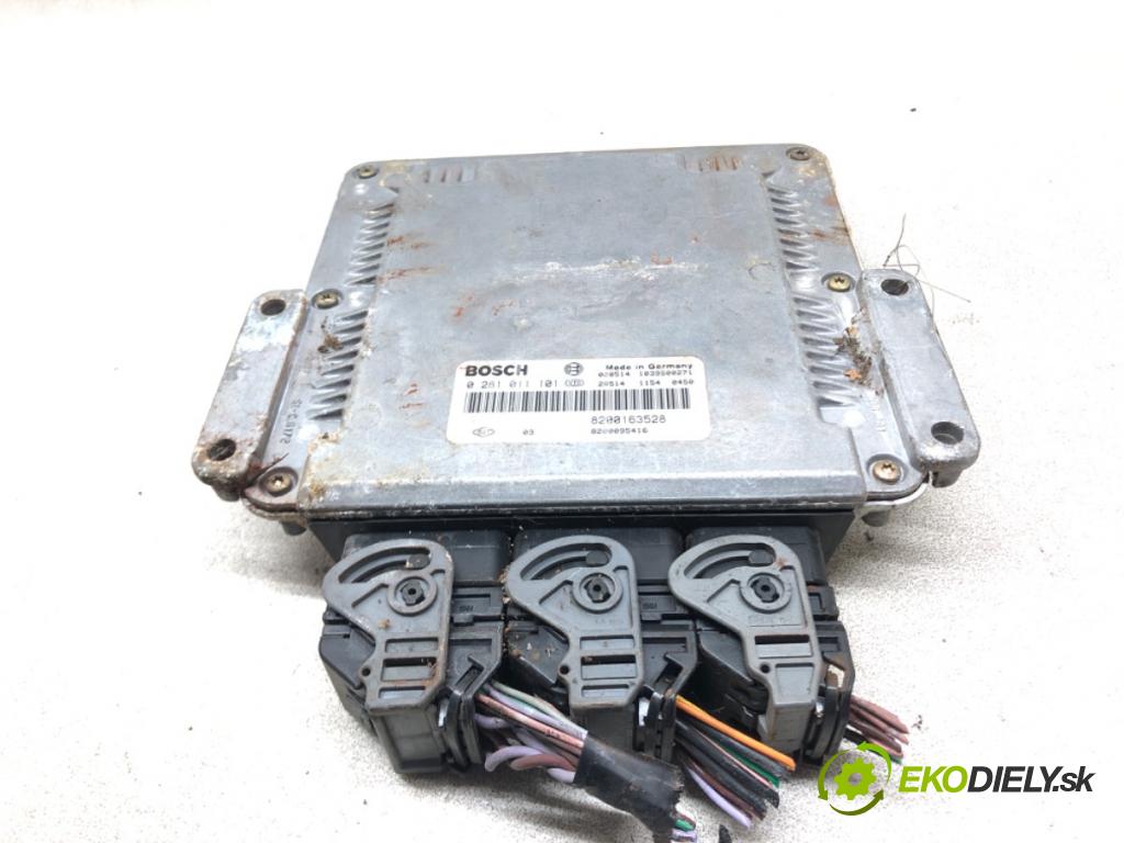 RENAULT LAGUNA II (BG0/1_) 2001 - 2007    1.9 dCi (BG08, BG0G) 88 kW [120 KM] olej napędowy   riadiaca jednotka Motor 8200163528 (Riadiace jednotky)