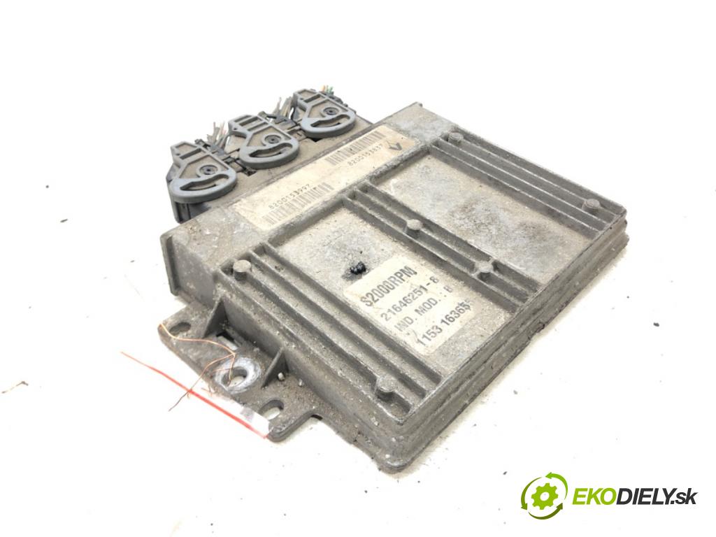 RENAULT LAGUNA II (BG0/1_) 2001 - 2007 1.8 16V (BG0B, BG0C, BG0J, BG0M, BG0V) 89 kW [121 riadiaca jednotka Motor 8200153997 (Riadiace jednotky)
