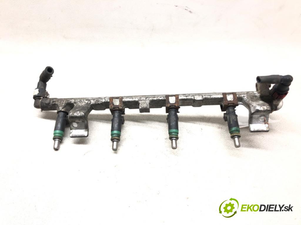 FORD FOCUS I (DAW, DBW) 1998 - 2009    1.6 16V 74 kW [100 KM] benzyna 1998 - 2004  Lišta vstrekovacia Vstrekovacie ventily 98MF-BB (Vstrekovacie lišty)