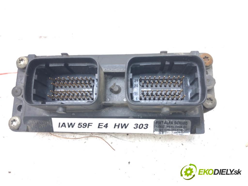 FIAT PUNTO (188_) 1999 - 2012    1.2 60 (188.030, .050, .130, .150, .230, .250) 44   riadiaca jednotka Motor IAW59FE4 (Riadiace jednotky)