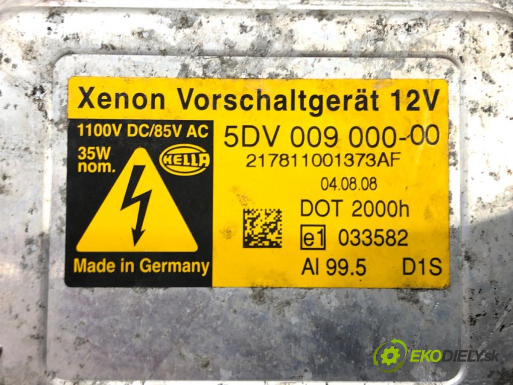 SKODA SUPERB II (3T4) 2008 - 2015    1.8 TSI 118 kW [160 KM] benzyna 2008 - 2015  Menič XENON 5DV009000-00 (Riadiace jednotky xenónu)