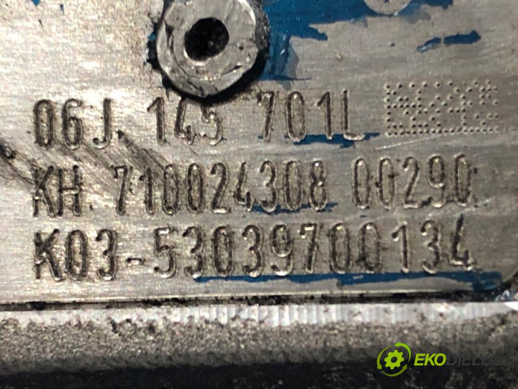 SKODA SUPERB II (3T4) 2008 - 2015    1.8 TSI 118 kW [160 KM] benzyna 2008 - 2015  Turbodúchadlo,turbo 06J145701L (Turbodúchadlá (kompletné))