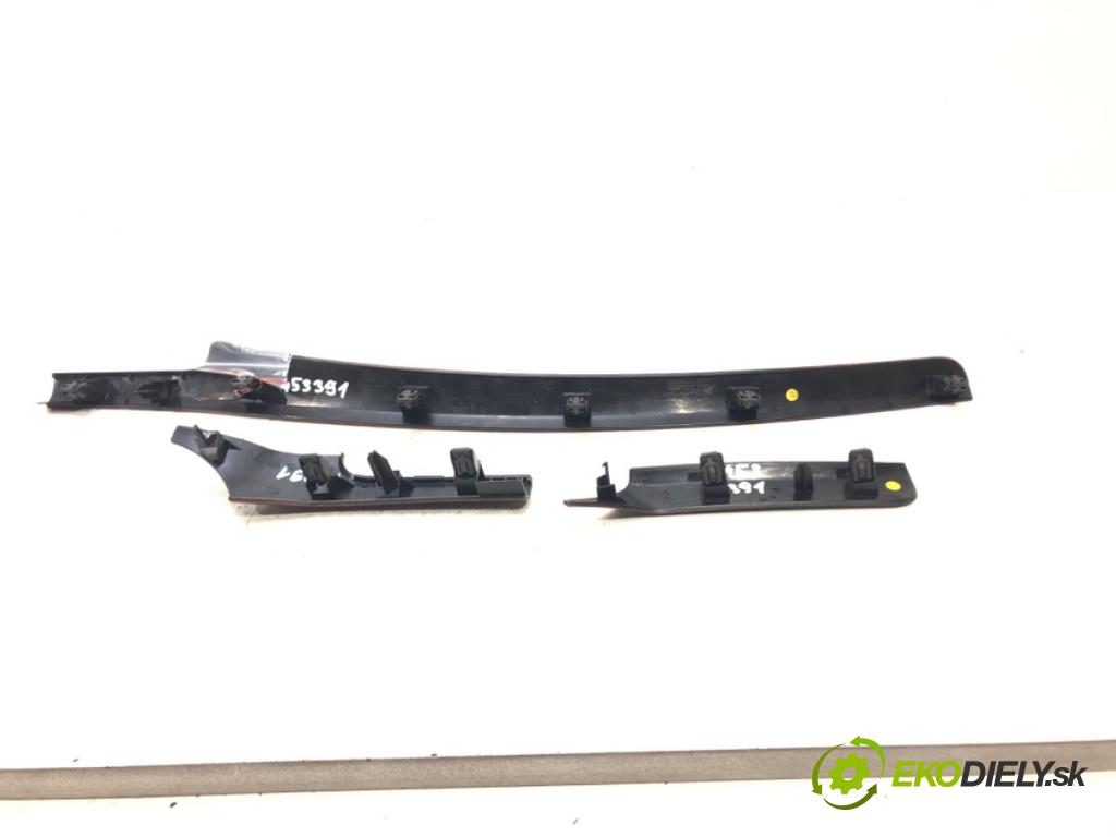 SKODA SUPERB II (3T4) 2008 - 2015    1.8 TSI 118 kW [160 KM] benzyna 2008 - 2015  lišty kryt 3T1858415 3T1858418 (Lišty)