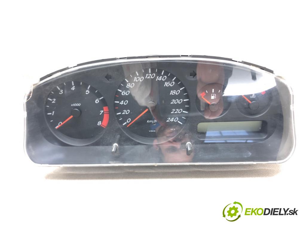 NISSAN PRIMERA (P11) 1996 - 2001    1.6 16V 73 kW [99 KM] benzyna 1996 - 2000  Prístrojovka 24810-9F704 (Prístrojové dosky, displeje)