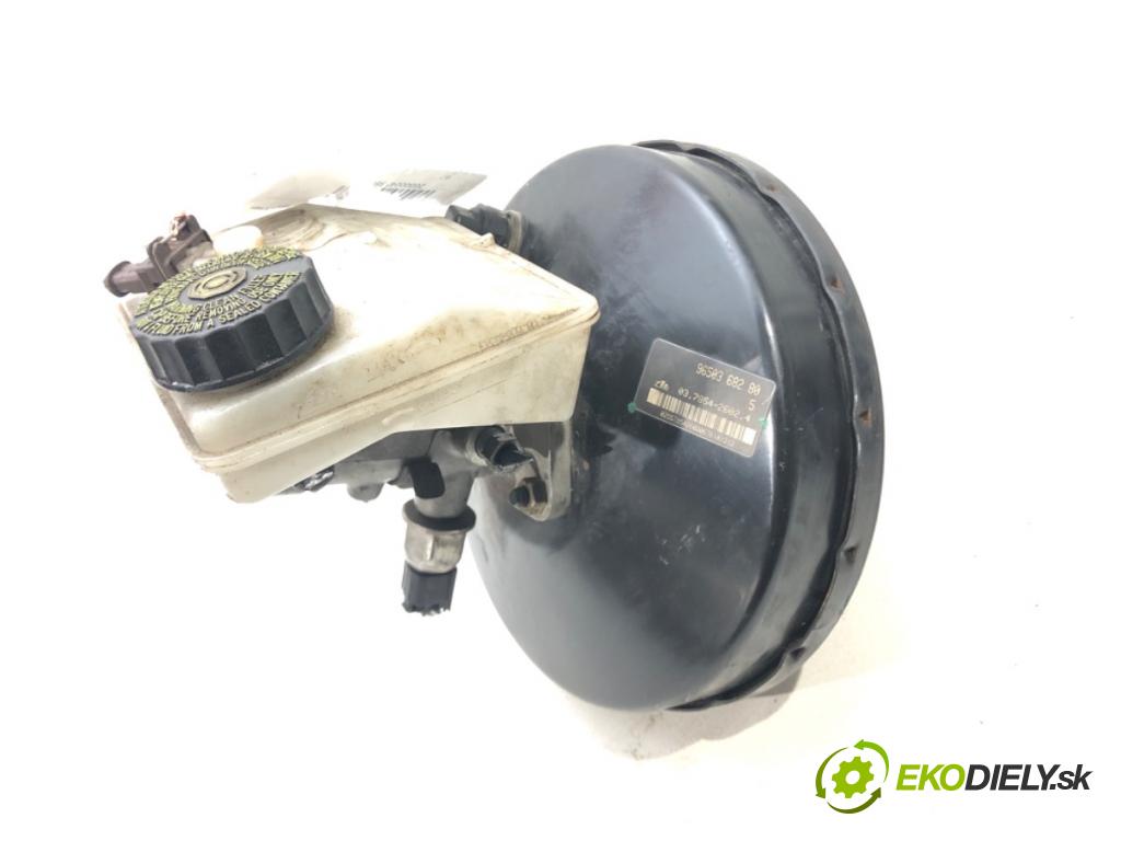 PEUGEOT 206 CC (2D) 2000 - 2008    1.6 HDi 110 80 kW [109 KM] olej napędowy 2005 - 20  Posilovač Pumpa brzdová 9650368280 (Posilňovače bŕzd)