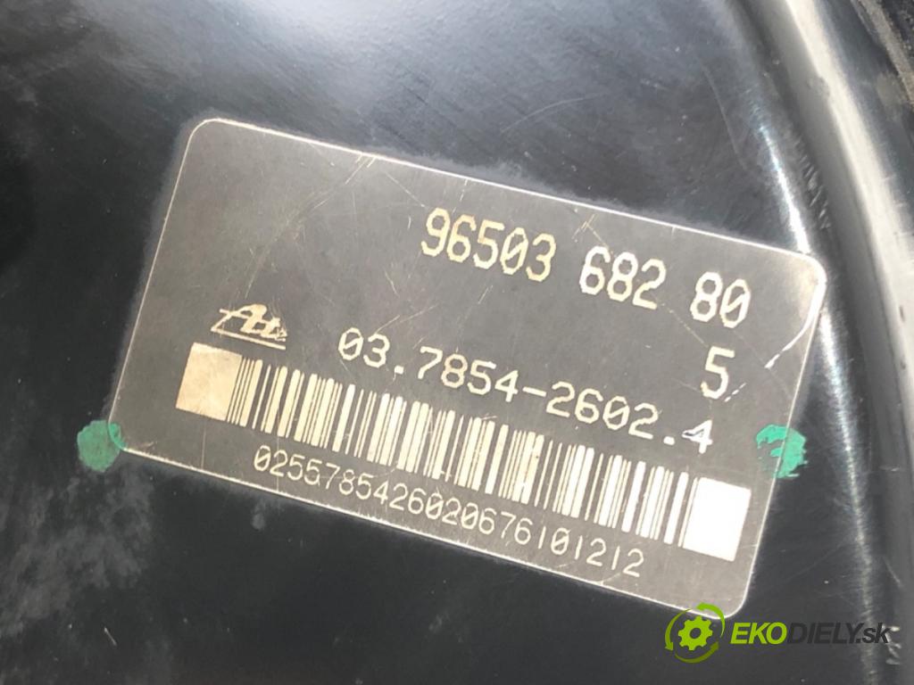 PEUGEOT 206 CC (2D) 2000 - 2008    1.6 HDi 110 80 kW [109 KM] olej napędowy 2005 - 20  Posilovač Pumpa brzdová 9650368280 (Posilňovače bŕzd)