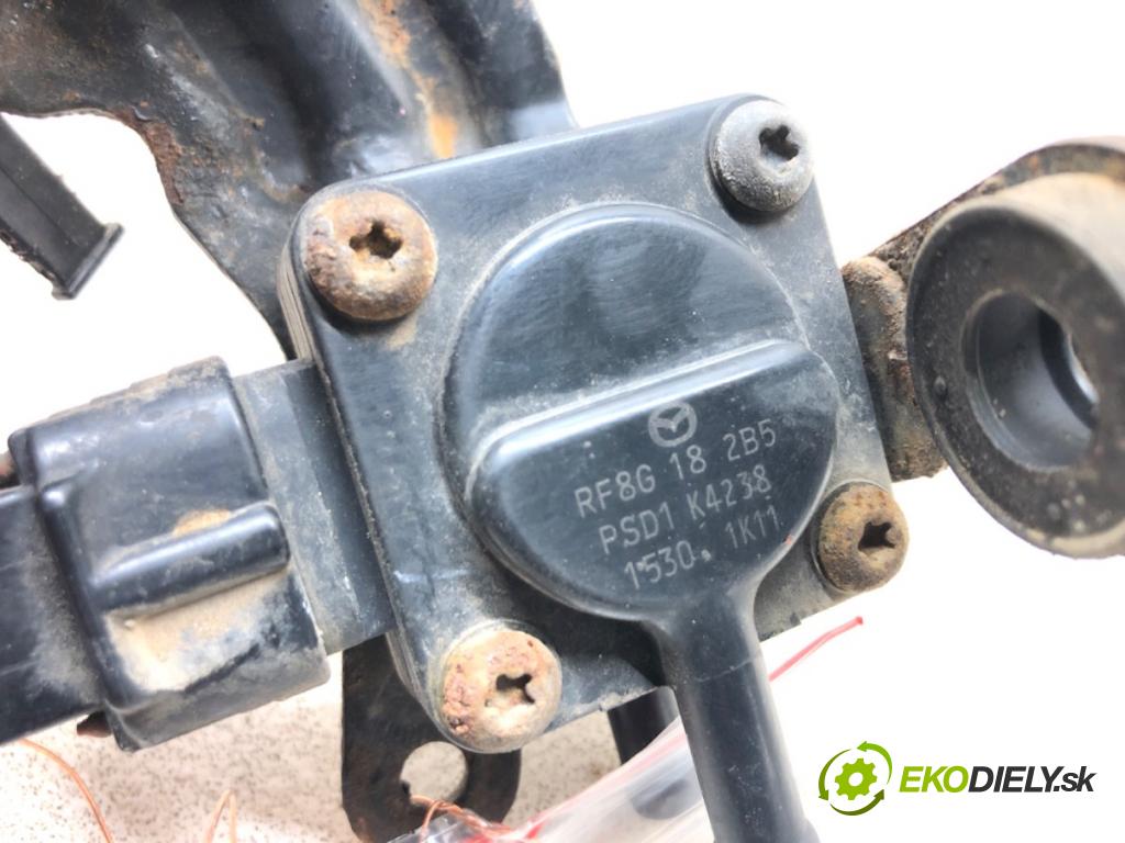 MAZDA 6 Kombi (GH) 2007 - 2013    2.0 MZR-CD (GH14) 103 kW [140 KM] olej napędowy 20  snímač tlaku spalín DPF RF8G182B5