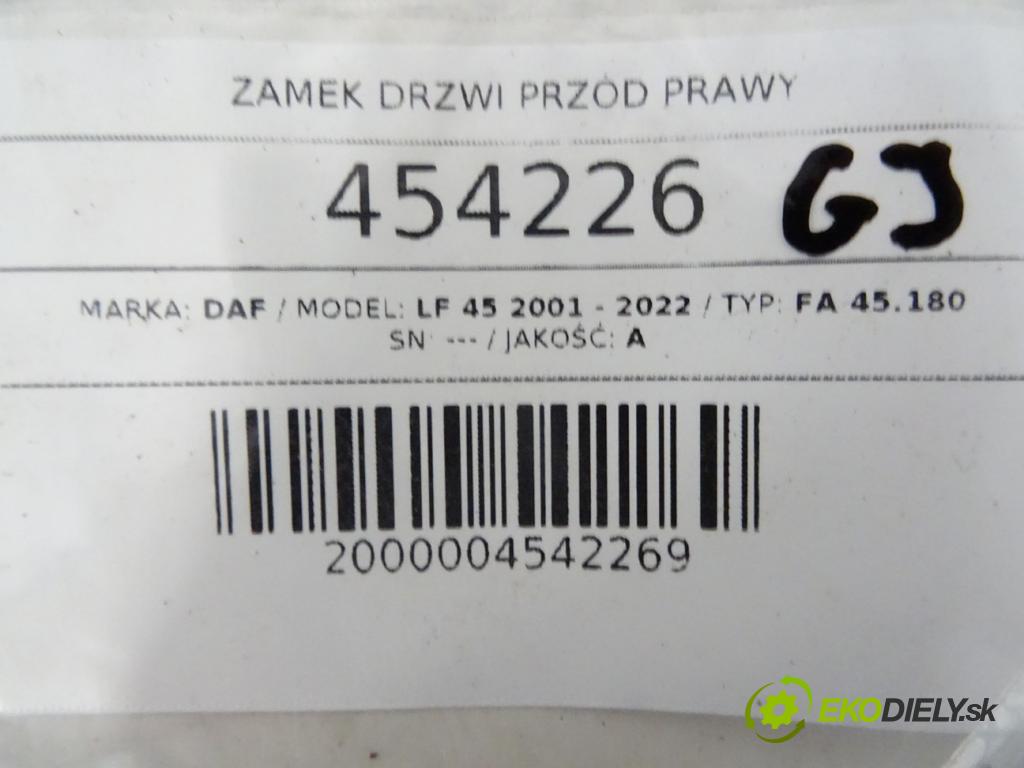 DAF LF 45 2001 - 2022    FA 45.180  zámok dveře přední část pravý