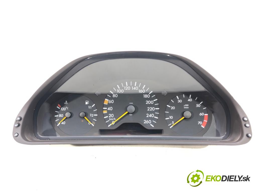 MERCEDES-BENZ KLASA E (W210) 1995 - 2003    E 430 (210.070) 205 kW [279 KM] benzyna 1997 - 200  Prístrojovka 2105406648 (Prístrojové dosky, displeje)