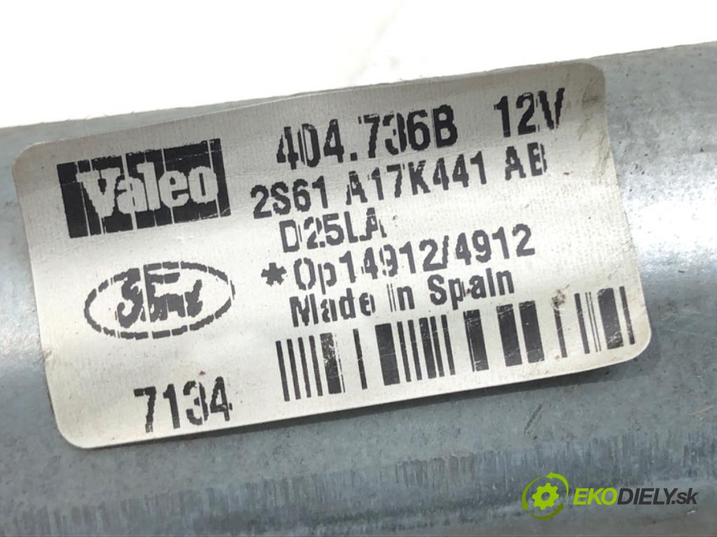 FORD FIESTA V (JH_, JD_) 2001 - 2014    1.4 TDCi 50 kW [68 KM] olej napędowy 2001 - 2008  Motorček stieračov zad 2S61-A17K441-AB (Ostatné)