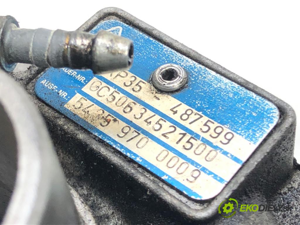 FORD FIESTA V (JH_, JD_) 2001 - 2014    1.4 TDCi 50 kW [68 KM] olej napędowy 2001 - 2008  Turbodúchadlo,turbo 54359700009 (Turbodúchadlá (kompletné))