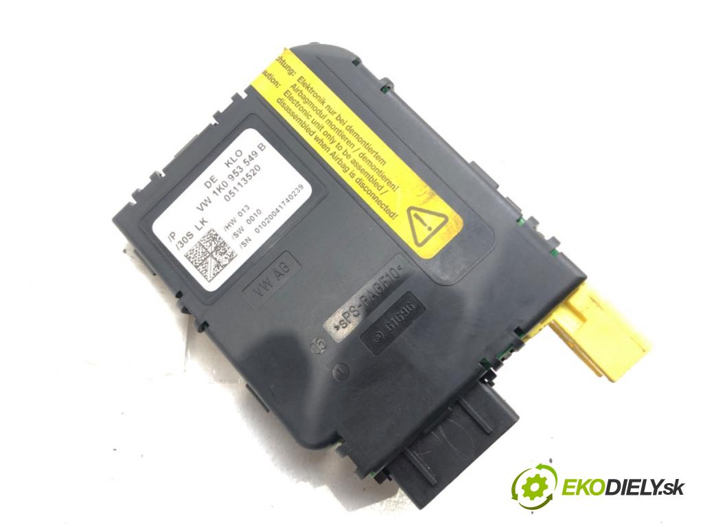 SEAT ALTEA (5P1) 2004 - 2022    1.9 TDI 77 kW [105 KM] olej napędowy 2004 - 2022  Modul uhlu uhlu 1K0953549B (Ostatné)