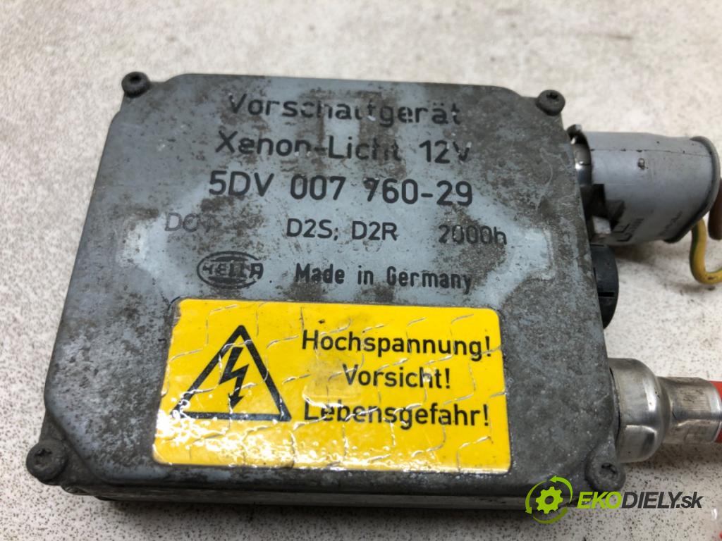 BMW 5 (E39) 1995 - 2003    525 d 120 kW [163 KM] olej napędowy 2000 - 2003  Menič XENON 5DV007760-29 (Riadiace jednotky xenónu)