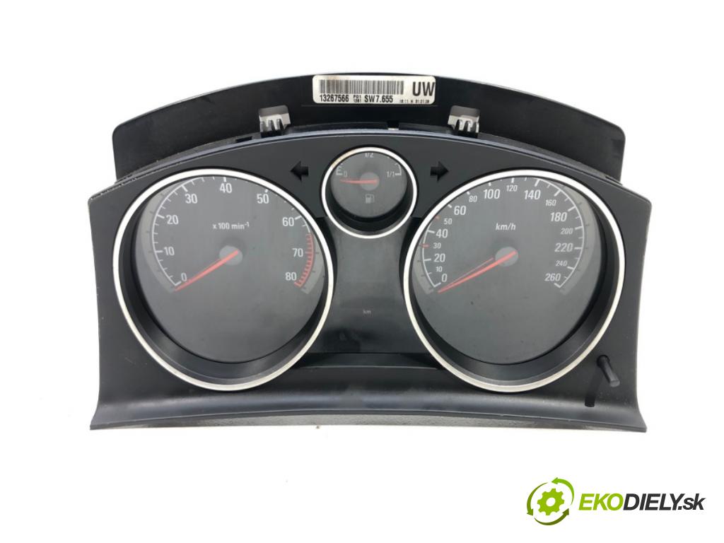 OPEL ASTRA H (A04) 2004 - 2014    1.6 (L48) 85 kW [116 KM] benzyna 2006 - 2014  Prístrojovka 13267566 (Prístrojové dosky, displeje)