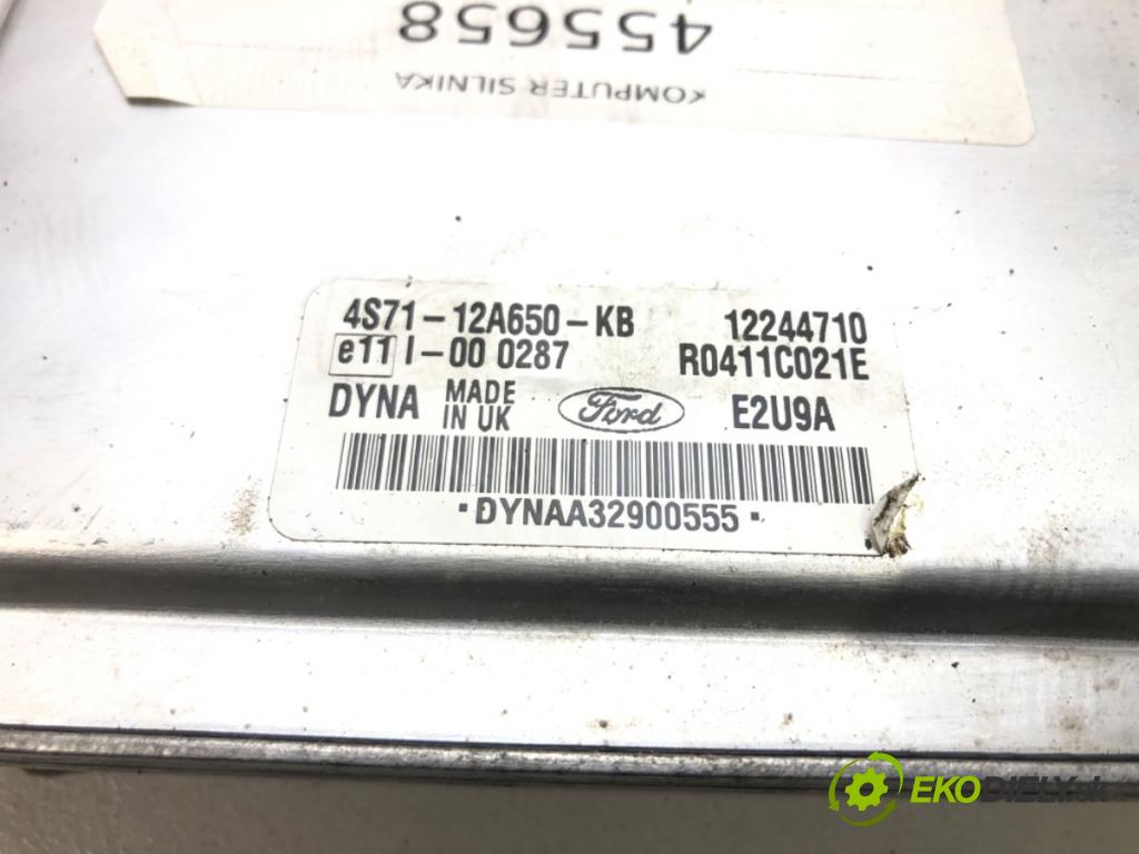 FORD MONDEO III (B5Y) 2000 - 2007    2.0 16V TDDi / TDCi 85 kW [115 KM] olej napędowy 2  riadiaca jednotka Motor 4S71-12A650-KB (Riadiace jednotky)