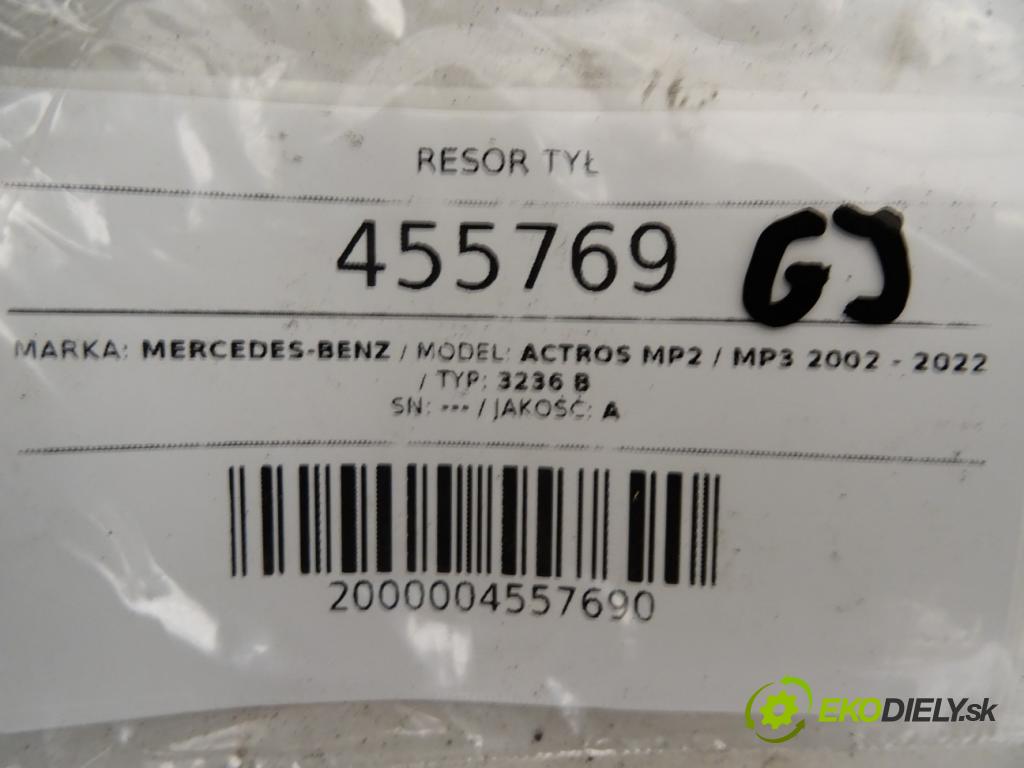 MERCEDES-BENZ ACTROS MP2 / MP3 2002 - 2022    3236 B  Listové pero zad