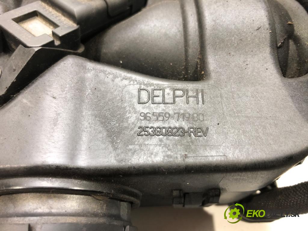 PEUGEOT 307 2002 - 2022    1.6 HDi 110 80 kW [109 KM] olej napędowy 2004 - 20  Škrtiaca klapka 9655971980 (Škrtiace klapky)
