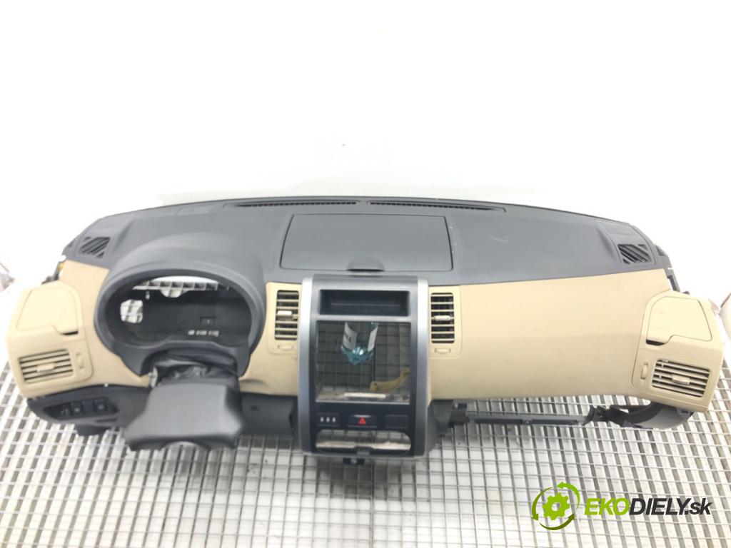 NISSAN X-TRAIL II (T31) 2007 - 2018    2.0 dCi 110 kW [150 KM] olej napędowy 2007 - 2013  Palubná doska  (Palubné dosky)